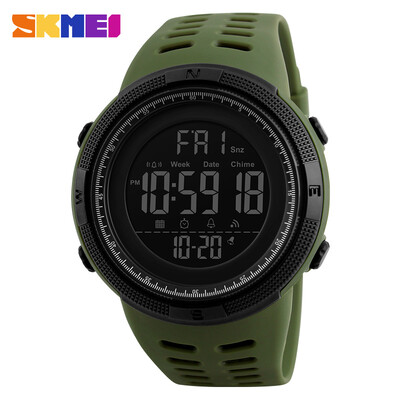 SKMEI Fashion Outdoor Sport Watch Men Multifunction Watches Alarm Clock Chrono 5Bar Waterproof Digital Watch reloj hombre 1251
SKMEI Fashion Outdoor Sport Watch Men Multifunction Watches Alarm Clock Chrono 5Bar Waterproof Digital Watch reloj hombre 1251