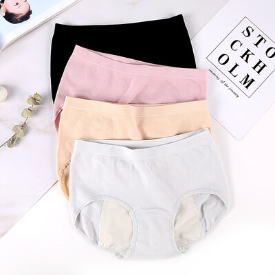 Gangsha Ms Panties One-piece Modal Physiological Pants Panties Women Seamless Mid-Waist Triangle Shorts 80-130 kg 4 Pack
Gangsha Ms Panties One-piece Modal Physiological Pants Panties Women Seamless Mid-Waist Triangle Shorts 80-130 kg 4 Pack
