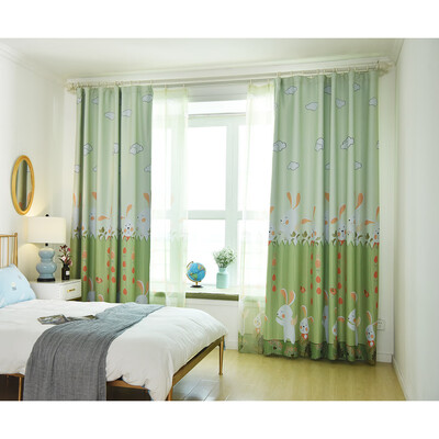 Cute Rabbit Manor Decorative Curtain Cartoon Childlike Shading Sunblind Girl Bedroom Window Curtain
Cute Rabbit Manor Decorative Curtain Cartoon Childlike Shading Sunblind Girl Bedroom Window Curtain