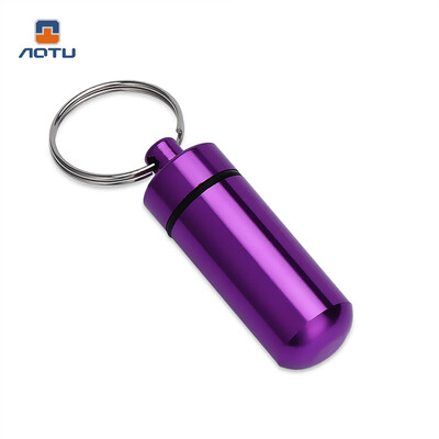 Aotu AT7605 Outdoor Emergency Portable Aluminum Alloy Medicine Pot Bottle with Key Ring
Aotu AT7605 Outdoor Emergency Portable Aluminum Alloy Medicine Pot Bottle with Key Ring