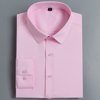 Caesar KAISER bamboo fiber long-sleeved shirt mens business casual hot-free slim shirt solid color youth professional shirt KS870 romantic powder 39
Caesar KAISER bamboo fiber long-sleeved shirt mens business casual hot-free slim shirt solid color youth professional shirt KS870 romantic powder 39