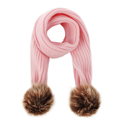 Winter Warm Knitted Scarf Muffler Ribbed Warm Wool Scarfs Infant Toddler Newborn Baby Scarf with Pom Pom Balls
Winter Warm Knitted Scarf Muffler Ribbed Warm Wool Scarfs Infant Toddler Newborn Baby Scarf with Pom Pom Balls