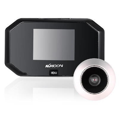 KKmoon 3" LCD 720P 10MP Smart Digital Doorbell Peephole Viewer 100° Viewing Angle
KKmoon 3" LCD 720P 10MP Smart Digital Doorbell Peephole Viewer 100° Viewing Angle