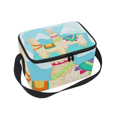 Lunch Box Insulated Lunch Bag Large Cooler Alpaca In The Desert Tote Bagfor Kids Men Women
Lunch Box Insulated Lunch Bag Large Cooler Alpaca In The Desert Tote Bagfor Kids Men Women