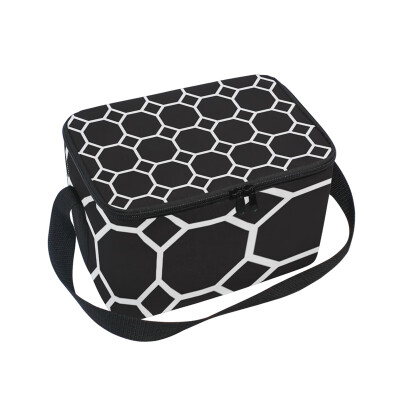 ALAZA Lunch Box Insulated Pentagon Pattern Lunch Bag Large Cooler Tote Bag for Men Women
ALAZA Lunch Box Insulated Pentagon Pattern Lunch Bag Large Cooler Tote Bag for Men Women