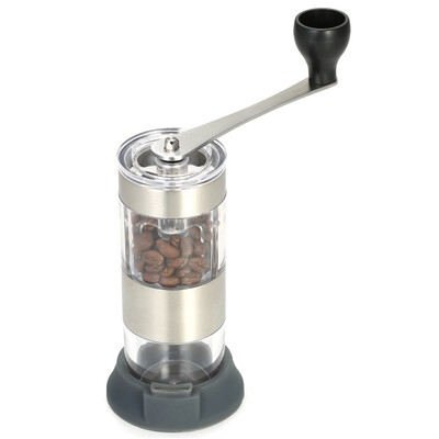 Portable Manual Coffee Grinder Coffee Bean Mill with Ceramic Grinding Core Brush&Spoon Kitchen Tool
Portable Manual Coffee Grinder Coffee Bean Mill with Ceramic Grinding Core Brush&Spoon Kitchen Tool