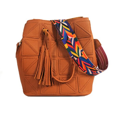 Suture Bucket Handbags 2019 Women Patchwork Pu Leather Shoulder Crossbody Bag Female Vintage Colorful Wide Strap Bag blackgray
Suture Bucket Handbags 2019 Women Patchwork Pu Leather Shoulder Crossbody Bag Female Vintage Colorful Wide Strap Bag blackgray