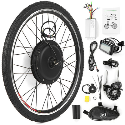 26x175 Electric Bike Conversion Kit Bike Rear Wheel Hub Motor Kit 48V 1500W Powerful E-Bike LCD Display Motor Kit Brushless Con
26x175 Electric Bike Conversion Kit Bike Rear Wheel Hub Motor Kit 48V 1500W Powerful E-Bike LCD Display Motor Kit Brushless Con