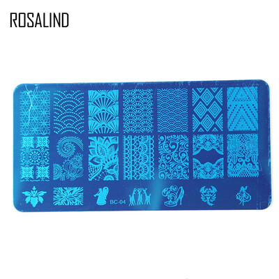 ROSALIND 1pcs 126cm Rectangle Nail Stamping Template Flowers Animal Patterns DIY Nail Designs Manicure Stamp Plate Stencils
ROSALIND 1pcs 126cm Rectangle Nail Stamping Template Flowers Animal Patterns DIY Nail Designs Manicure Stamp Plate Stencils