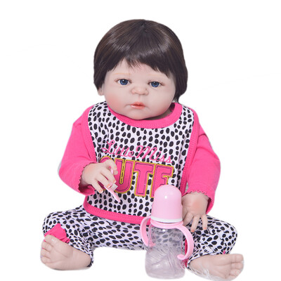 Real 23 Inch Full Silicone Baby Doll 100 Handmade Lifelike Reborn Babies Girl Toy For Kid Christmas Gift Bedtime Playmate
Real 23 Inch Full Silicone Baby Doll 100 Handmade Lifelike Reborn Babies Girl Toy For Kid Christmas Gift Bedtime Playmate