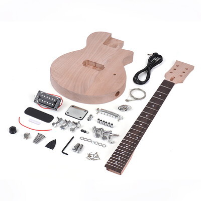 Muslady Children LP Style Unfinished DIY Electric Guitar Kit Mahogany Body & Neck Rosewood Fingerboard Single Dual-coil Pickup
Muslady Children LP Style Unfinished DIY Electric Guitar Kit Mahogany Body & Neck Rosewood Fingerboard Single Dual-coil Pickup