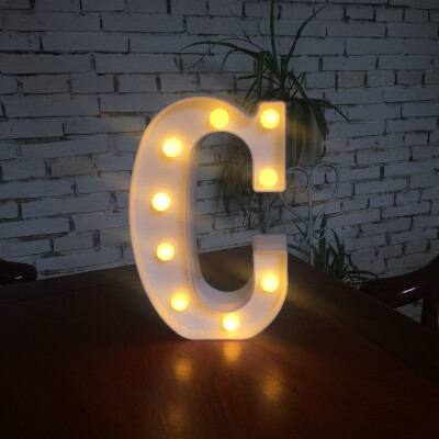 NeillieN Twenty-six LED alphabetic lights decorative modelling lights plastic alphabetic digital night lightsDecorative lamp
NeillieN Twenty-six LED alphabetic lights decorative modelling lights plastic alphabetic digital night lightsDecorative lamp