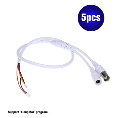 2PCSLot 60cm 5 Pin Analog BNC Video Cable Power Lead Wire F Video & DC Jack Female Cord for Analog CCTV AHD TVI CVI CVBS Camera
2PCSLot 60cm 5 Pin Analog BNC Video Cable Power Lead Wire F Video & DC Jack Female Cord for Analog CCTV AHD TVI CVI CVBS Camera