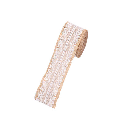 2m 50mm Width DIY Handmade Lace Linen Roll Natural Burlap Rolls for Wedding Present Gift Home Decoration Crafts Lace Linen
2m 50mm Width DIY Handmade Lace Linen Roll Natural Burlap Rolls for Wedding Present Gift Home Decoration Crafts Lace Linen
