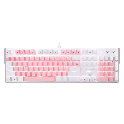 MageGee mechanical storm keyboard wired mechanical gaming keyboard USB backlit computer office keyboard white powder mixed with green axis
MageGee mechanical storm keyboard wired mechanical gaming keyboard USB backlit computer office keyboard white powder mixed with green axis
