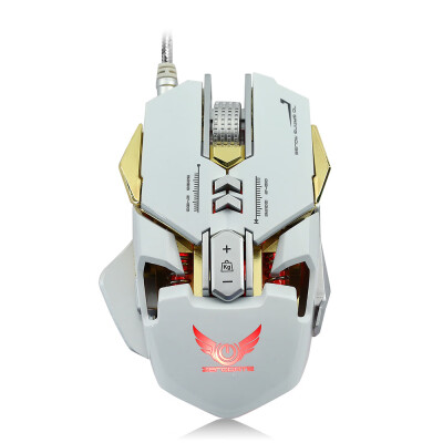 ZERODATE X300GY USB Wired Competitive Gaming Mouse Mechanical Game Mice Adjustable 3200DPI 7 Programmable Buttons LED Lighting Eff
ZERODATE X300GY USB Wired Competitive Gaming Mouse Mechanical Game Mice Adjustable 3200DPI 7 Programmable Buttons LED Lighting Eff