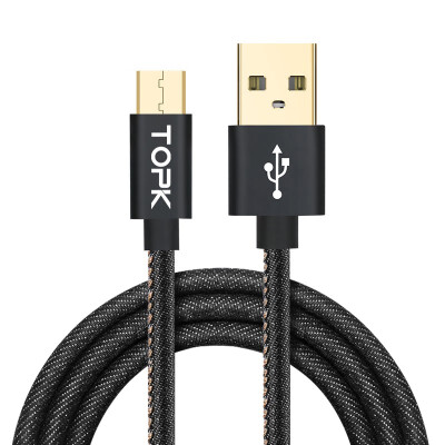 Topk1M Micro USB Cable Denim Braided Fast Charge & Sync Data Mobile Phone USB Cable for Xiaomi Samsung Huawei Sony LG
Topk1M Micro USB Cable Denim Braided Fast Charge & Sync Data Mobile Phone USB Cable for Xiaomi Samsung Huawei Sony LG