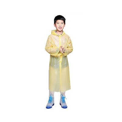 Disposable Portable Raincoats for Kids PEVA Travel Camping Children Rain Jackets Breathable Rainwear with Hood Sleeves
Disposable Portable Raincoats for Kids PEVA Travel Camping Children Rain Jackets Breathable Rainwear with Hood Sleeves