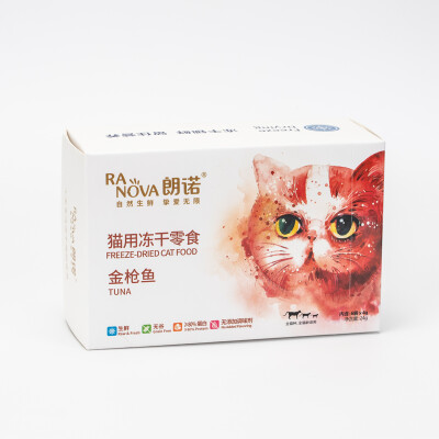 RanoVA freeze-dried tuna cat snacks no grain fresh meat cat food partner 4g 6 bags boxed 24g full cat age
RanoVA freeze-dried tuna cat snacks no grain fresh meat cat food partner 4g 6 bags boxed 24g full cat age