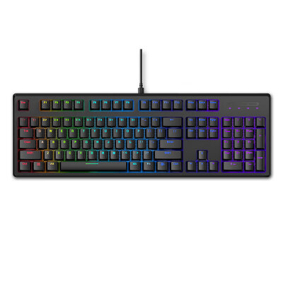 Rapoo V808RGB mechanical keyboard wired keyboard game keyboard 104 key RGB backlight keyboard original Cherry axis black cherry red axis self-operated
Rapoo V808RGB mechanical keyboard wired keyboard game keyboard 104 key RGB backlight keyboard original Cherry axis black cherry red axis self-operated