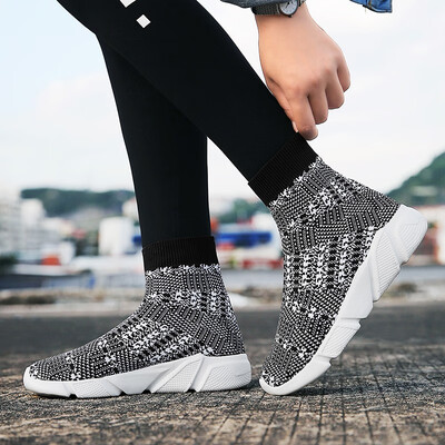 Socks shoes mens high-top shoes Korean version of the trend of wild mens shoes hip-hop sports couple breathable casual shoes
Socks shoes mens high-top shoes Korean version of the trend of wild mens shoes hip-hop sports couple breathable casual shoes