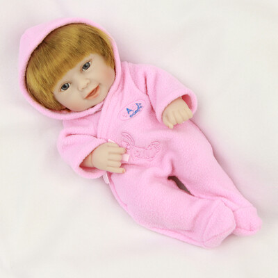 Full Silicone Vinyl Body Babies Dolls Reborn 11 Inch Mini Lifelike Girl And Boy Can Sit And Lie With Handmade Knitted Clothes
Full Silicone Vinyl Body Babies Dolls Reborn 11 Inch Mini Lifelike Girl And Boy Can Sit And Lie With Handmade Knitted Clothes
