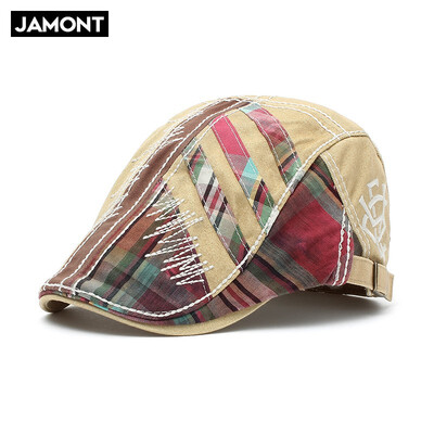 JAMONT Optional Patchwork Cotton Flat Cap Newsboy Cabbie Golf Beret Hat Outdoors Hiking Caps
JAMONT Optional Patchwork Cotton Flat Cap Newsboy Cabbie Golf Beret Hat Outdoors Hiking Caps