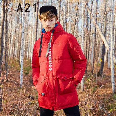 A21 2018 autumn&winter new mens street color letter cotton hooded long-sleeved long cotton tidal mens jacket 4831119006 red 18596AXXL
A21 2018 autumn&winter new mens street color letter cotton hooded long-sleeved long cotton tidal mens jacket 4831119006 red 18596AXXL