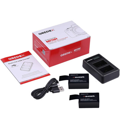 SJ4000 Battery Charger with 2 Pack of 1350mAh Replacement Battery&USB Dual Charger for SJCAM SJ4000 SJ5000 Battery EKEN M10 4K
SJ4000 Battery Charger with 2 Pack of 1350mAh Replacement Battery&USB Dual Charger for SJCAM SJ4000 SJ5000 Battery EKEN M10 4K