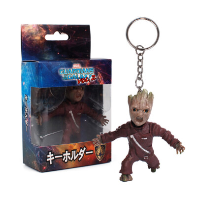 Guardians of the Galaxy Vol 2 Lovely Tree Man Groot Key Ring Cute Baby Grunt Key Chain Action Figure Pendant Groot Ornament
Guardians of the Galaxy Vol 2 Lovely Tree Man Groot Key Ring Cute Baby Grunt Key Chain Action Figure Pendant Groot Ornament