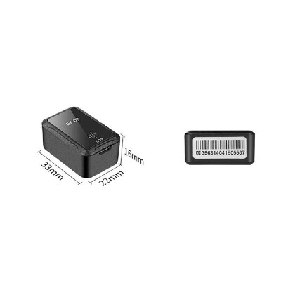 GF-09 Mini GPS Miniature Tracker Locator Positioning Remote Listening Voice Control Callback Recording Anti-lost Device APP Contro
GF-09 Mini GPS Miniature Tracker Locator Positioning Remote Listening Voice Control Callback Recording Anti-lost Device APP Contro
