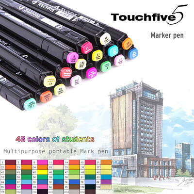 TOUCHFIVE Marker Alcoholic Oily Based Ink Art Marker Set for Manga Dual Headed Art Sketch Markers
TOUCHFIVE Marker Alcoholic Oily Based Ink Art Marker Set for Manga Dual Headed Art Sketch Markers