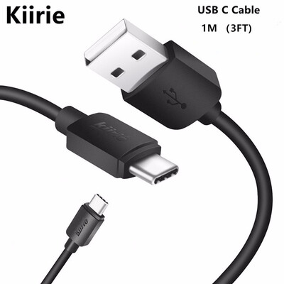 Kiirie USB Type C Cable 1M33FT USB Type A to Type C Data Charging Cable for Type C USB Devices
Kiirie USB Type C Cable 1M33FT USB Type A to Type C Data Charging Cable for Type C USB Devices