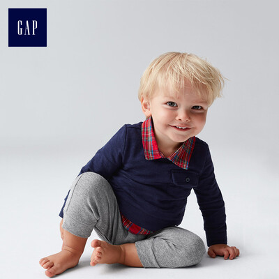 GAP flagship store baby boy cotton check three-piece one-piece jumpsuit 926078 navy blue 3-6M
GAP flagship store baby boy cotton check three-piece one-piece jumpsuit 926078 navy blue 3-6M