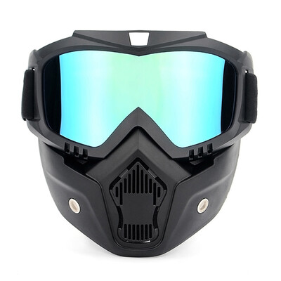 Motorcycling Goggles UVA400 Protection Winter Skiing Goggle Riding Skating Sports Goggle with Detachable Mask
Motorcycling Goggles UVA400 Protection Winter Skiing Goggle Riding Skating Sports Goggle with Detachable Mask