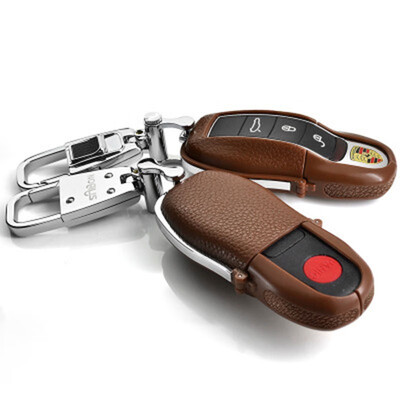Car Key Case Keychain For Porsche MacanCayennePanamera Plug-in Car Key Cover Shell Top Layer Leather Car Accessories
Car Key Case Keychain For Porsche MacanCayennePanamera Plug-in Car Key Cover Shell Top Layer Leather Car Accessories