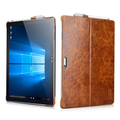 Icarer Business Oil Wax Vintage Genuine Leather Back Case For Surface Pro 4 Retro Cowhide Leather Back Cover For Surface Pro 4
Icarer Business Oil Wax Vintage Genuine Leather Back Case For Surface Pro 4 Retro Cowhide Leather Back Cover For Surface Pro 4