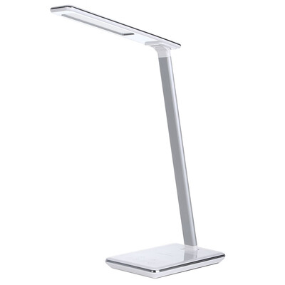 WD102 Folding Eye Protection LED Desk Lamp with Qi Wireless Desktop Charger USB Output
WD102 Folding Eye Protection LED Desk Lamp with Qi Wireless Desktop Charger USB Output
