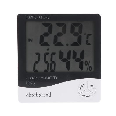 4PCSLot HTC-1 LCD Digital Temperature Humidity Meter Hygrometer Alarm Clock Time with Bracket
4PCSLot HTC-1 LCD Digital Temperature Humidity Meter Hygrometer Alarm Clock Time with Bracket