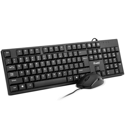 Founder iFound F6151 keyboard&mouse set wired office mouse keyboard usb digital computer keyboard peripherals
Founder iFound F6151 keyboard&mouse set wired office mouse keyboard usb digital computer keyboard peripherals