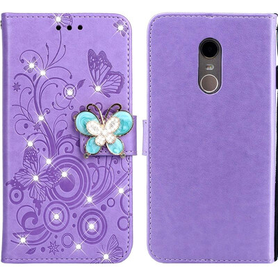 MOONCASE Millet Red Rice Note 5 Red Rice 5 Plus Butterfly Rhinestone Embossed Leather Case - Purple
MOONCASE Millet Red Rice Note 5 Red Rice 5 Plus Butterfly Rhinestone Embossed Leather Case - Purple