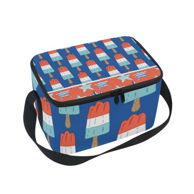 ALAZA Lunch Box Ice Cream And Stars Pattern Insulated Lunch Bag Large Cooler Tote Bagfor Men Women
ALAZA Lunch Box Ice Cream And Stars Pattern Insulated Lunch Bag Large Cooler Tote Bagfor Men Women