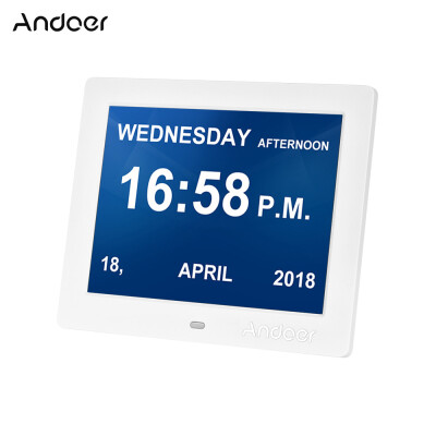 Andoer 8 Inch Digital Alarm & Photo Frame LED Screen Simple Eletronic Photo Album Support ClockPhotoVideo for Elder People With
Andoer 8 Inch Digital Alarm & Photo Frame LED Screen Simple Eletronic Photo Album Support ClockPhotoVideo for Elder People With