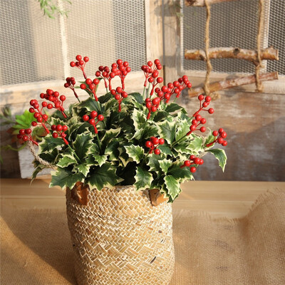 Christmas Red Berries Artificial Flower Home Party Wedding Decorations Artificial Flower
Christmas Red Berries Artificial Flower Home Party Wedding Decorations Artificial Flower