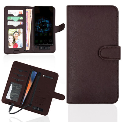 HENYWAY Iphone Wallet Case Travel Wallet Phone Case with 6000mAh Power Bank Passport Holder Cover Case
HENYWAY Iphone Wallet Case Travel Wallet Phone Case with 6000mAh Power Bank Passport Holder Cover Case