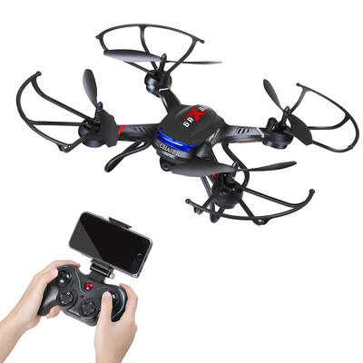Holy Stone F181W Drone with Camera 24GHz WiFi 720P FPV Live Video Quadcopter with Altitude Hold Headless Mode Drone for Beginner
Holy Stone F181W Drone with Camera 24GHz WiFi 720P FPV Live Video Quadcopter with Altitude Hold Headless Mode Drone for Beginner