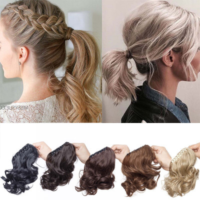 11-12 Inch Adjustable Messy Style Ponytail Hair Extension with Jaw Claw Synthetic Hair-Piece&Braids Ponytail hair
11-12 Inch Adjustable Messy Style Ponytail Hair Extension with Jaw Claw Synthetic Hair-Piece&Braids Ponytail hair