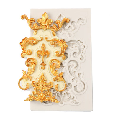 Mold 1 Piece Border Silicone Mold Fondant Mold Cake Decorating Tools Chocolate Mold European Embossed Pattern Chocolate
Mold 1 Piece Border Silicone Mold Fondant Mold Cake Decorating Tools Chocolate Mold European Embossed Pattern Chocolate