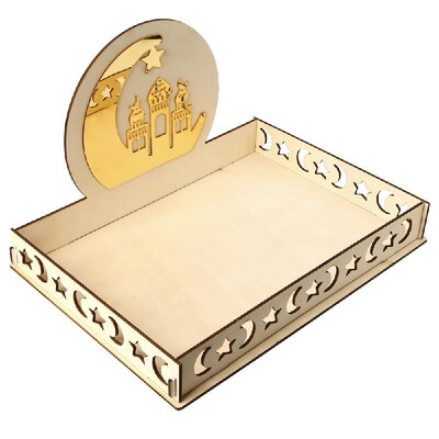 Rustic Wooden Eid Mubarak Party Serving Tray Ramadan Food Tableware Display Desk Organizer Wood Decoration
Rustic Wooden Eid Mubarak Party Serving Tray Ramadan Food Tableware Display Desk Organizer Wood Decoration