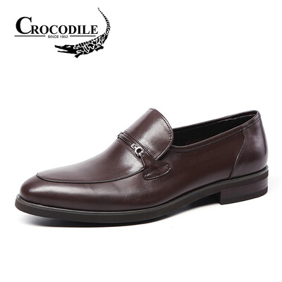 Crocodile shirt CROCODILE male business casual shoes mens England set foot round head breathable coffee color 38
Crocodile shirt CROCODILE male business casual shoes mens England set foot round head breathable coffee color 38
